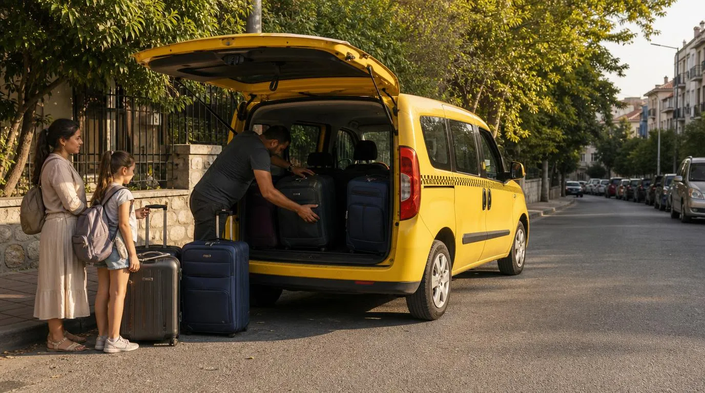 Geniş Bagajlı Korsan Taksi — Doblo ve VIP Araç Seçenekleri