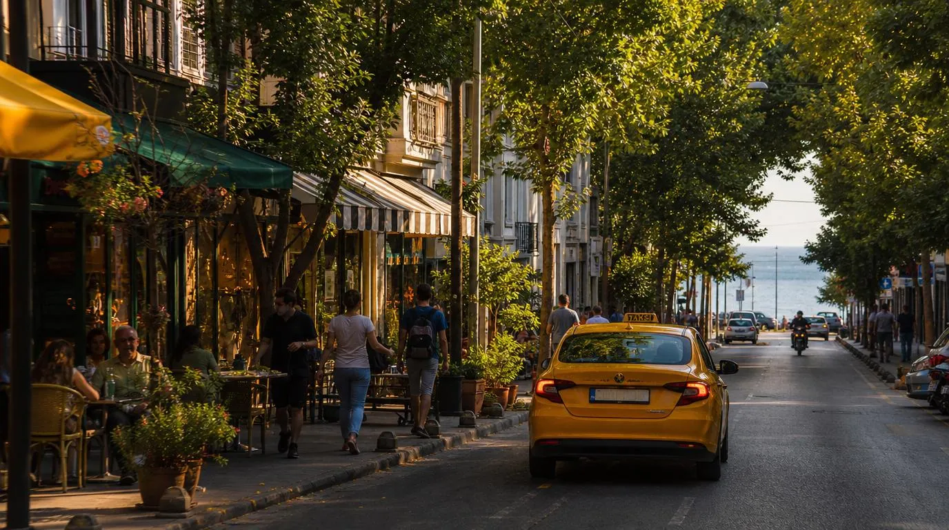 Kadıköy Korsan Taksi — Moda ve Bağdat Caddesi Gece Hizmeti