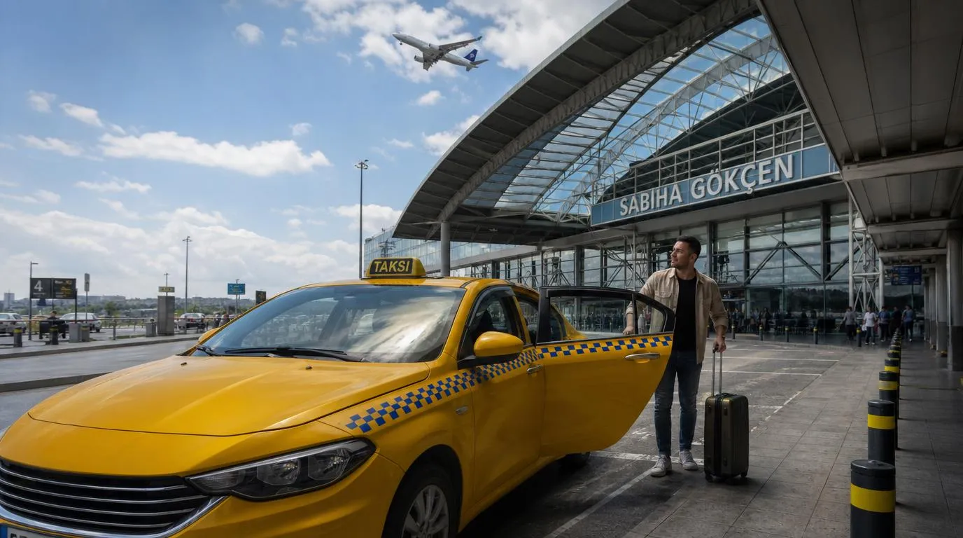 Sabiha Gökçen Havalimanı (SAW) Korsan Taksi — Uçağa Yetişme Garantisi