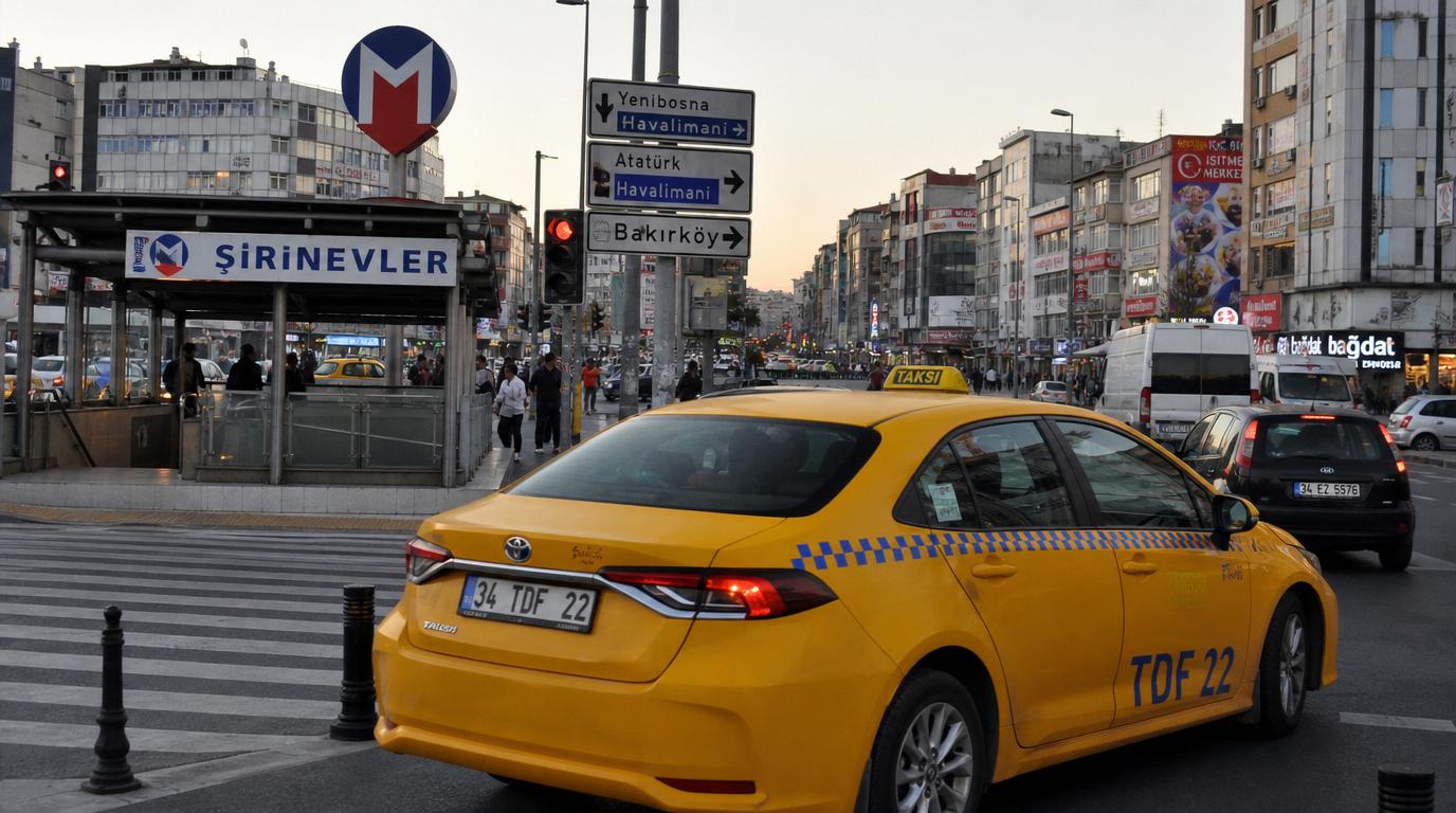 Şirinevler Korsan Taksi — 7/24 En Yakın Araç