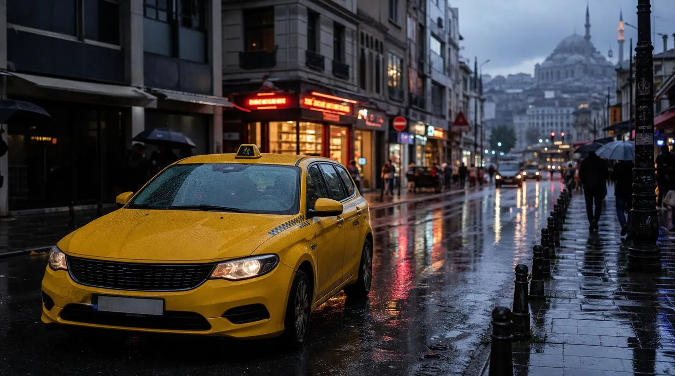 Yağmurlu Havalarda İstanbul'da Korsan Taksi Bulma Tüyoları